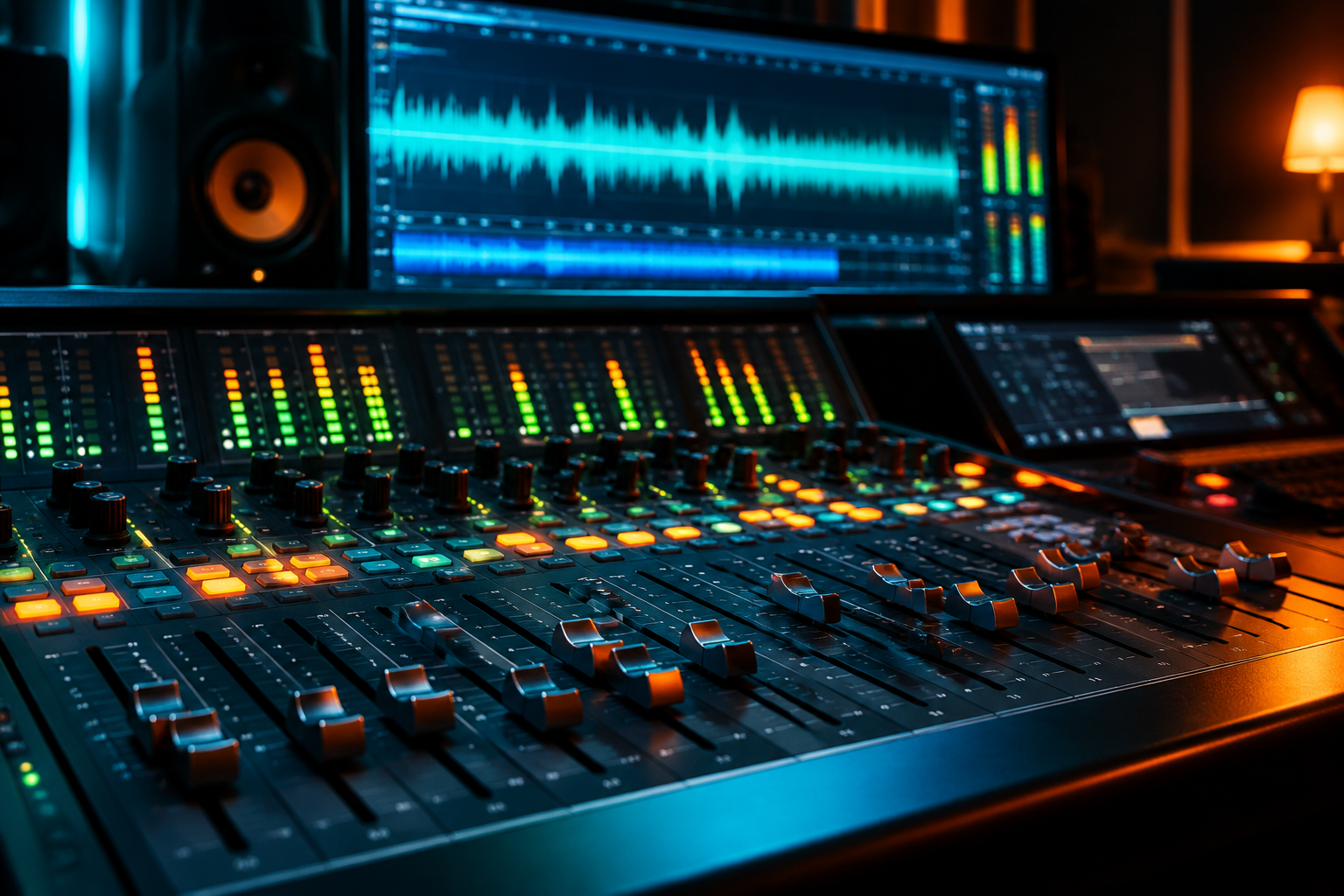 Audio and caption finishing